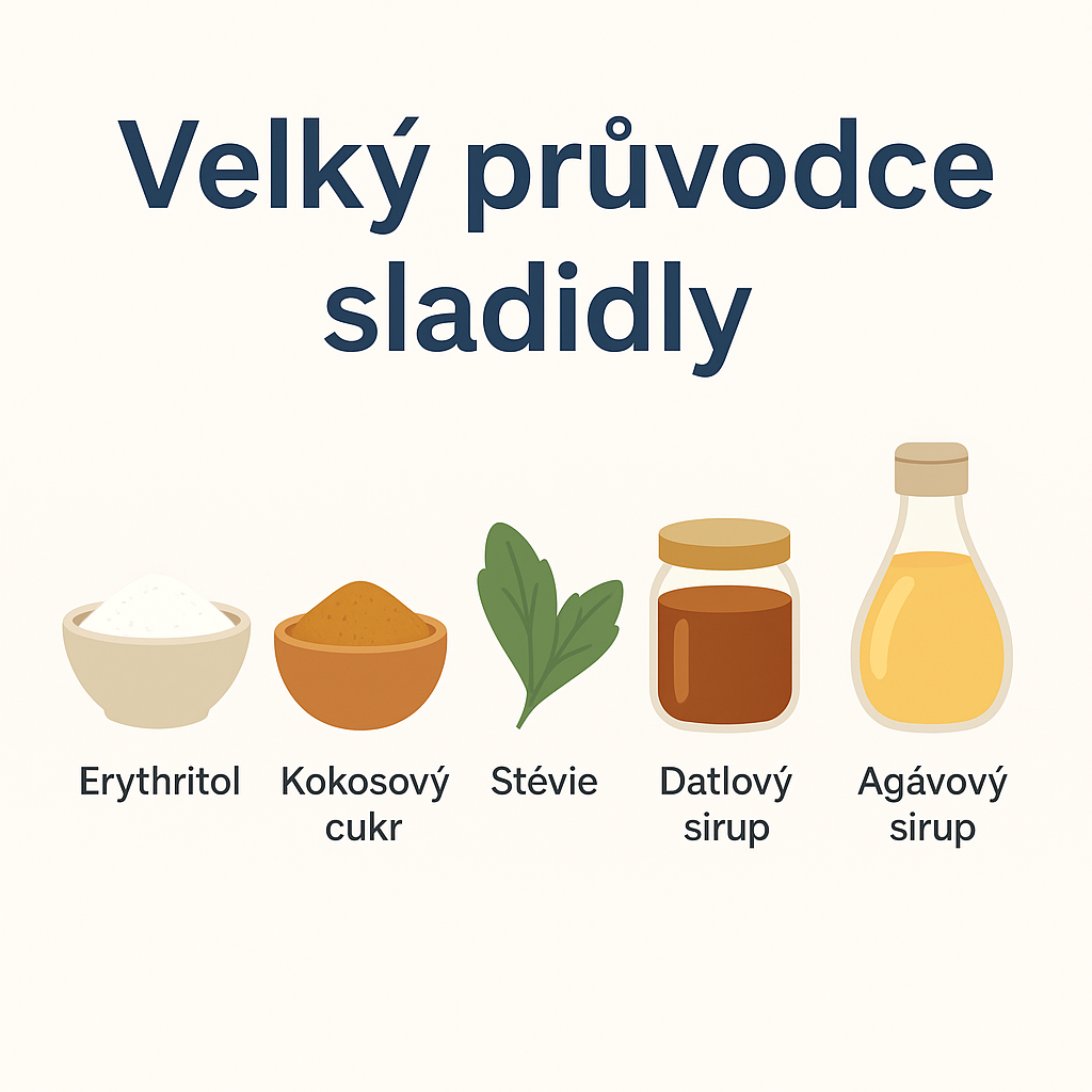 Velký průvodce sladidly Jak vybrat to nejlepší pro zdravé slazení